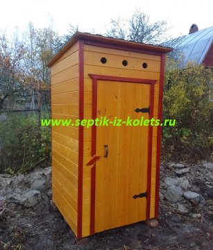 Красивый дачный туалет + 2 кольца 65000р.